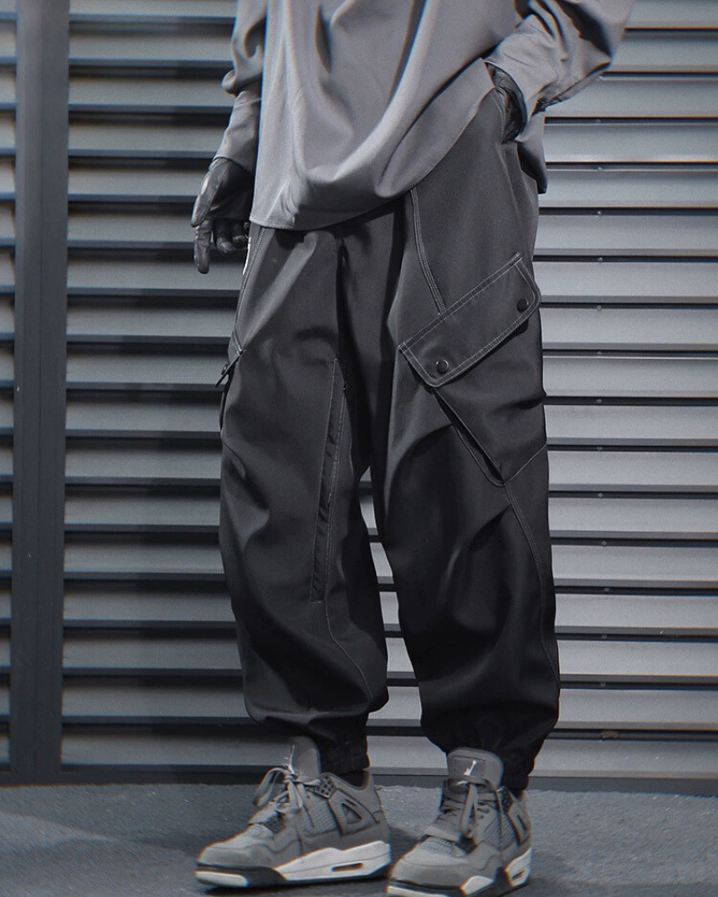 Edgy Utility Cargo Pants