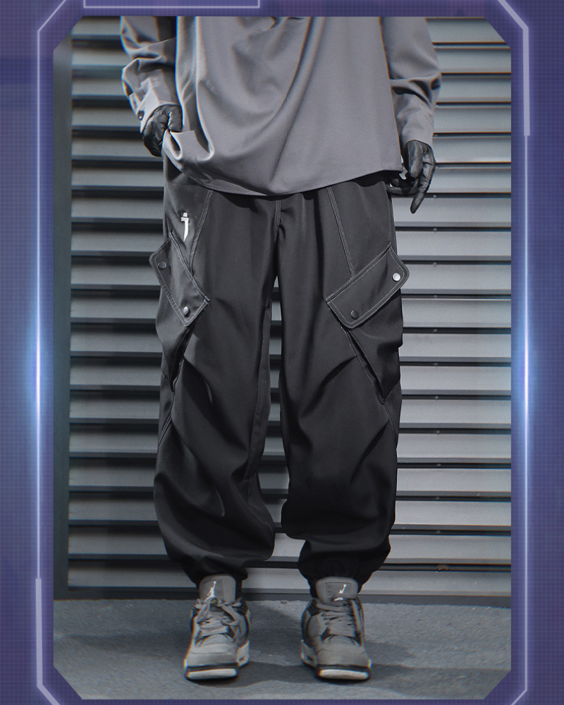 Edgy Utility Cargo Pants