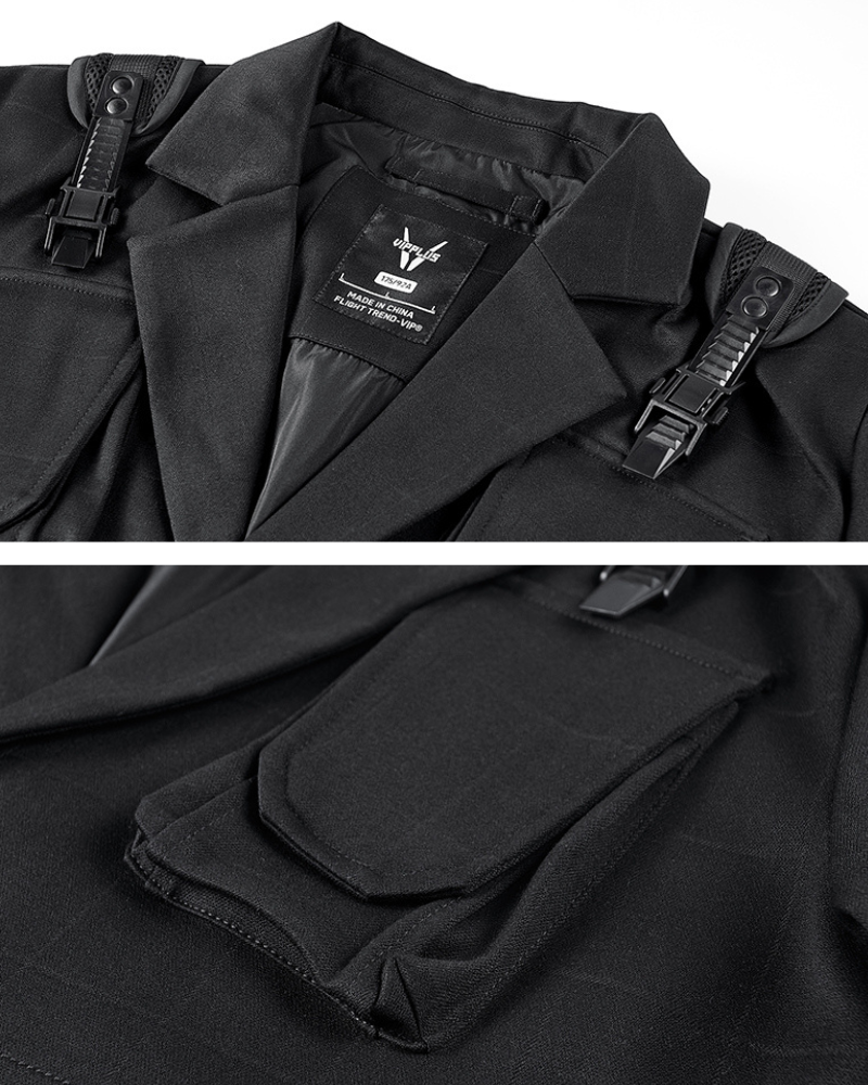 Chic Multi-Pocket Utility Jacket