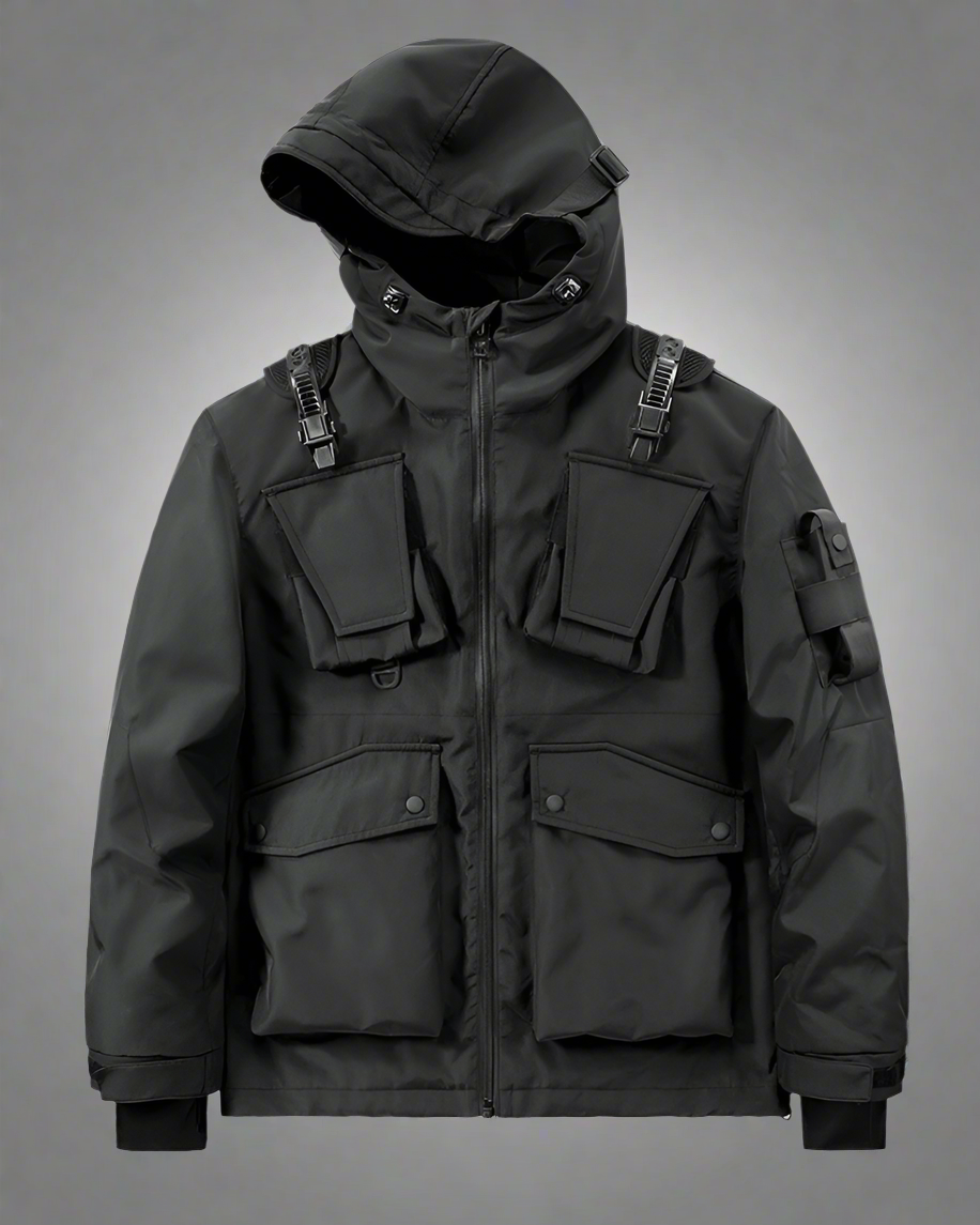 Multi-Style Cargo Pocket Hoodie