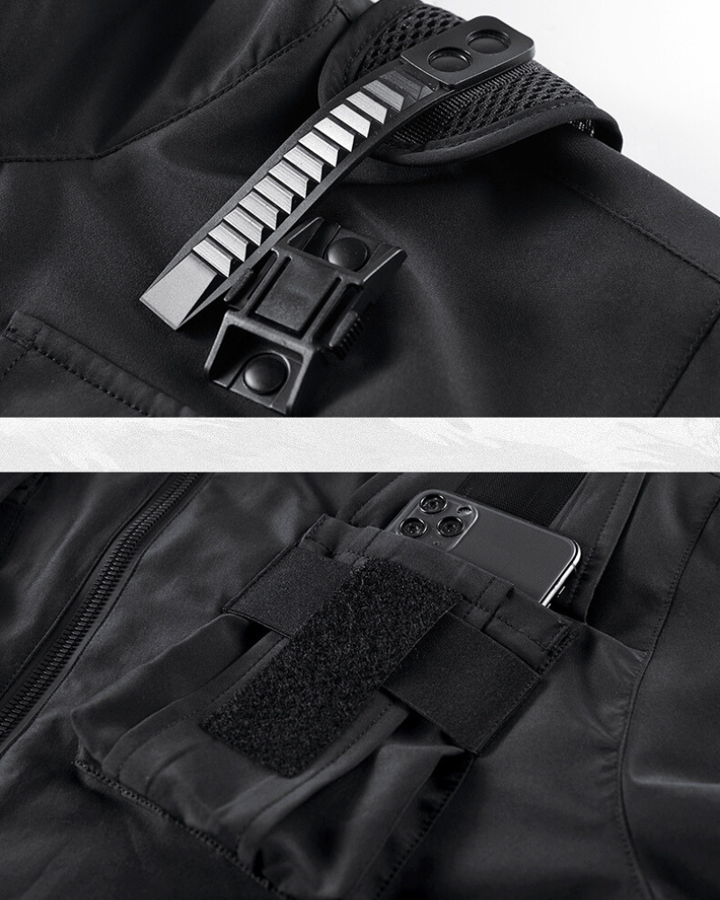 Multi-Style Cargo Pocket Hoodie
