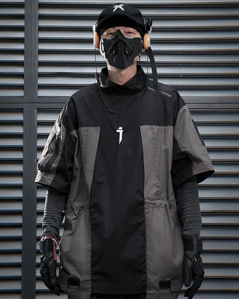 Dynamic Patchwork Performance Tee