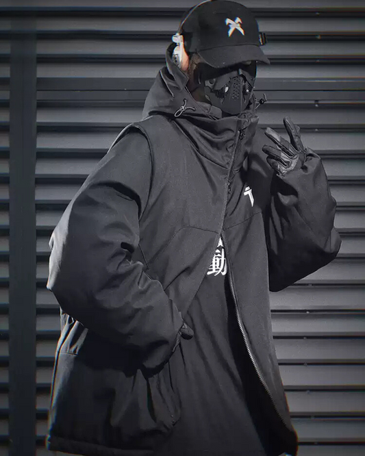 Versatile Winter Jacket with Sleeves