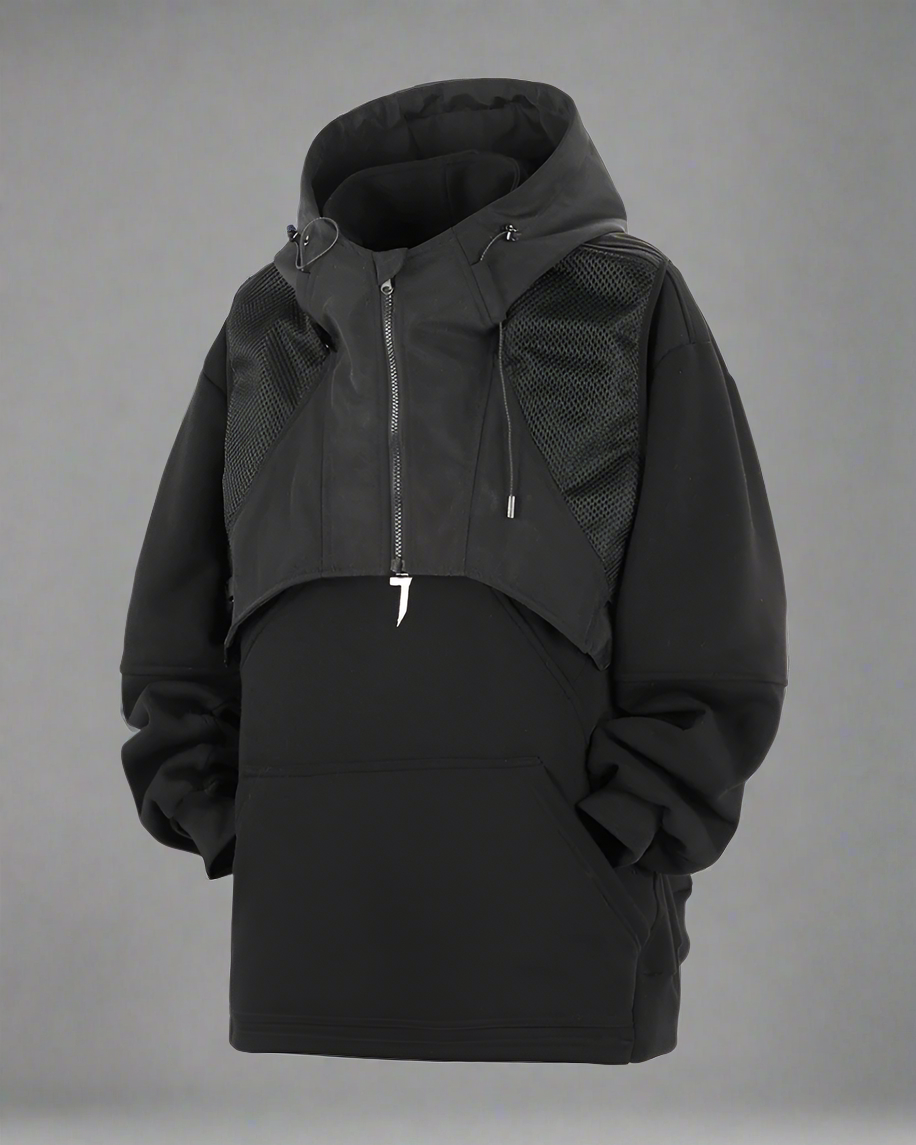 All-Season Layered Hoodie Vest