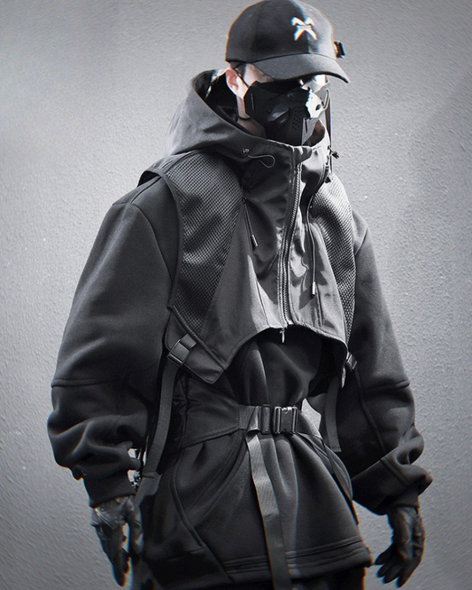 All-Season Layered Hoodie Vest