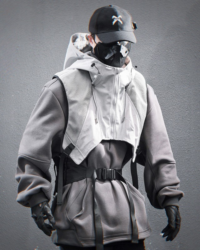 All-Season Layered Hoodie Vest