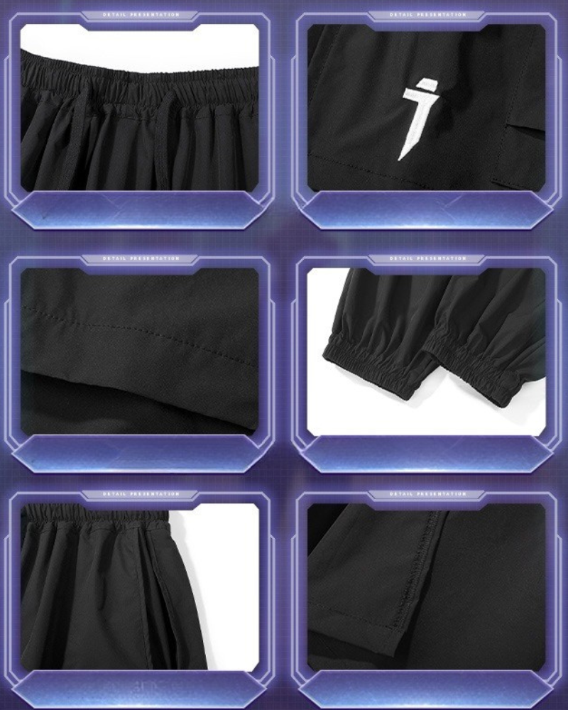 Stylish Cargo Pants with Skirt Hem