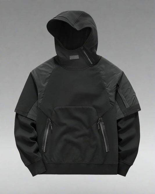 Dynamic Two-Tone Tactical Hoodie