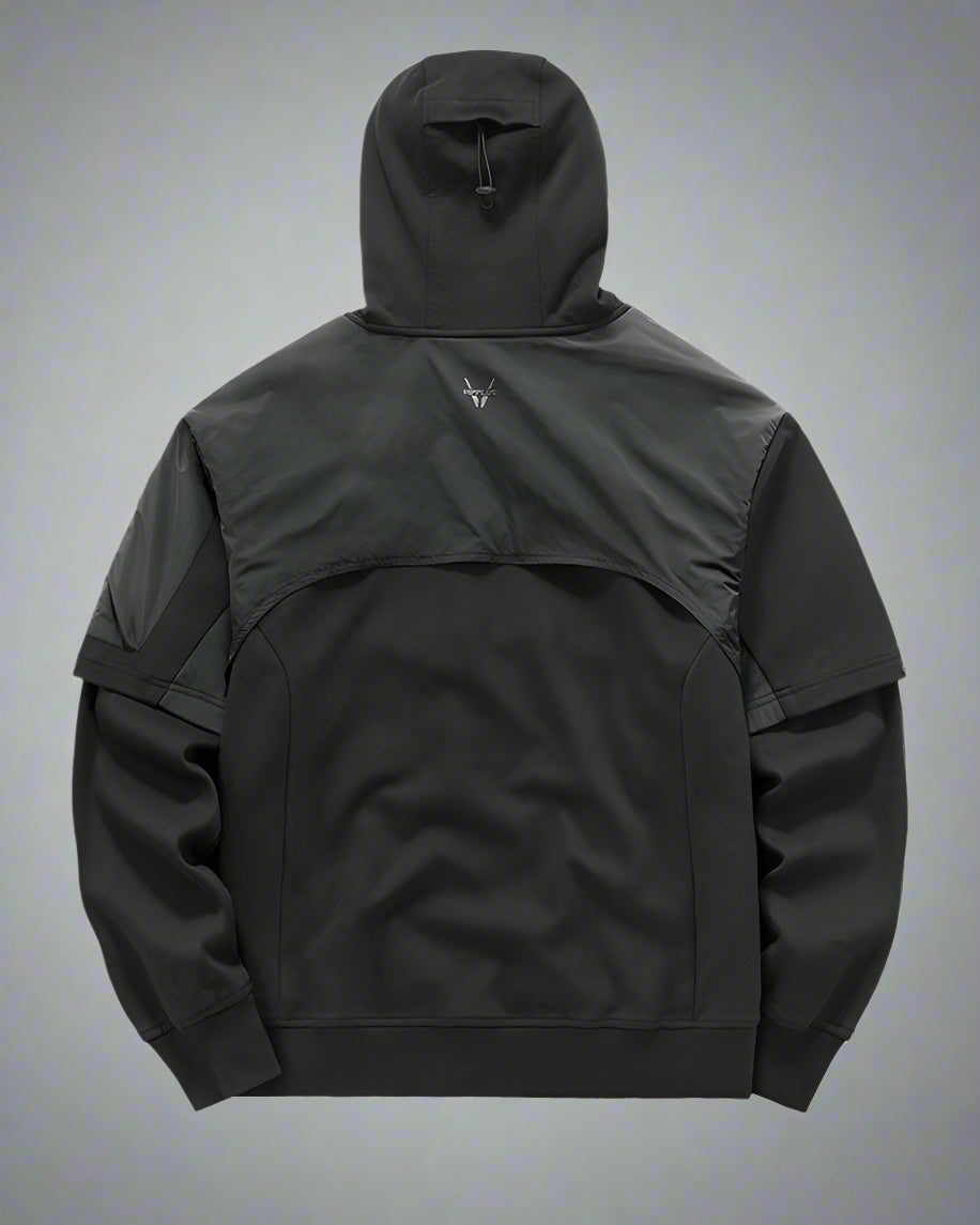 Dynamic Two-Tone Tactical Hoodie