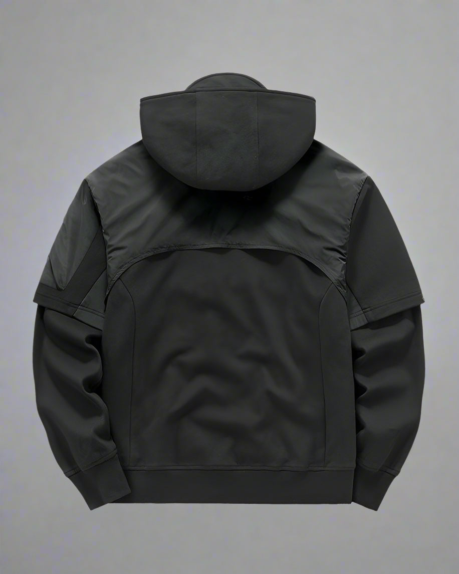 Dynamic Two-Tone Tactical Hoodie