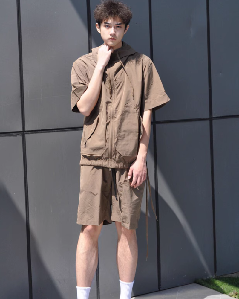Multi-Functional Jacket and Shorts Duo