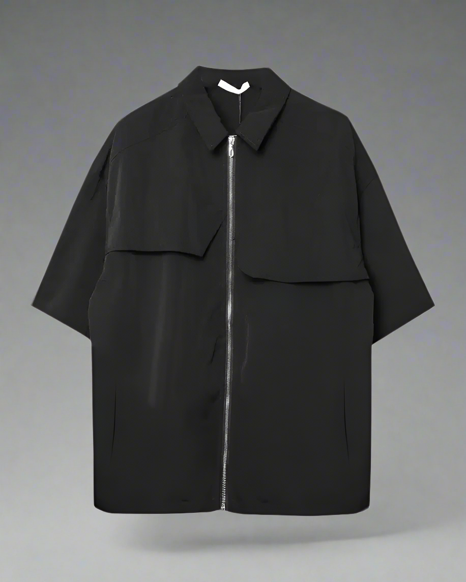 Dynamic Short Sleeve Zip Shirt
