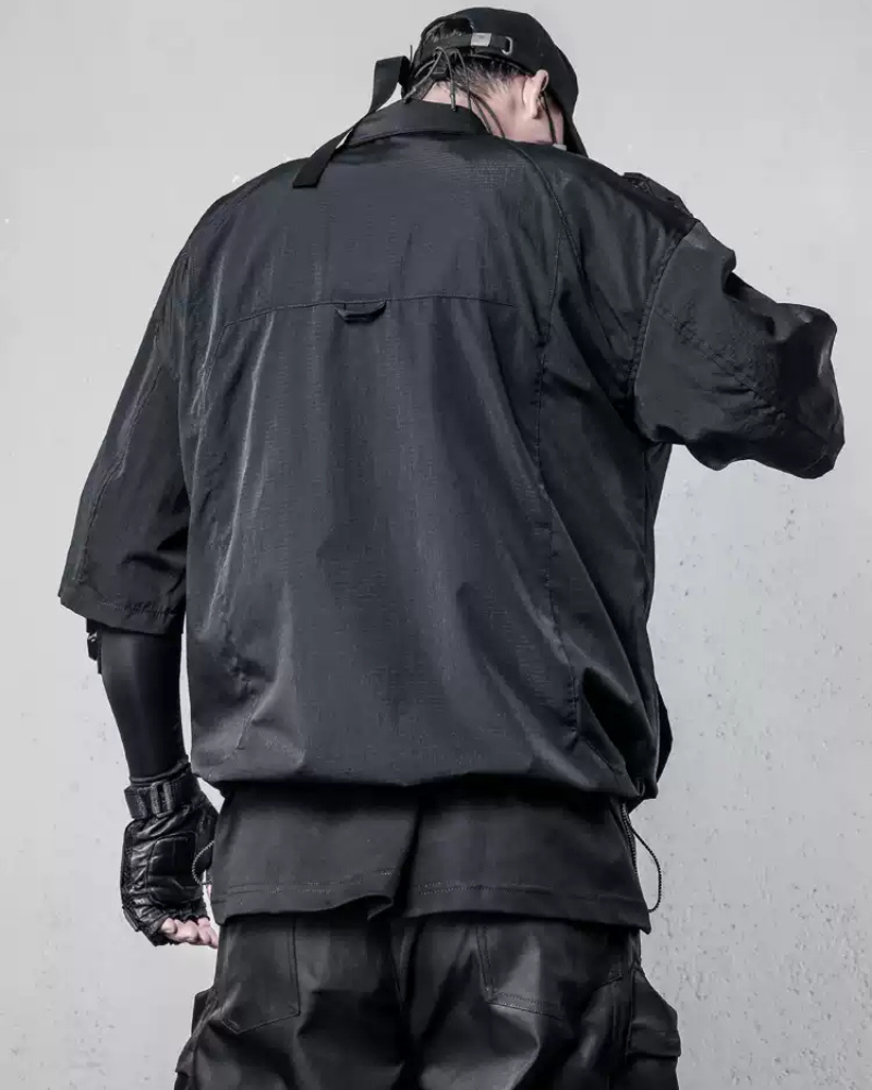 Dynamic Short Sleeve Zip Shirt