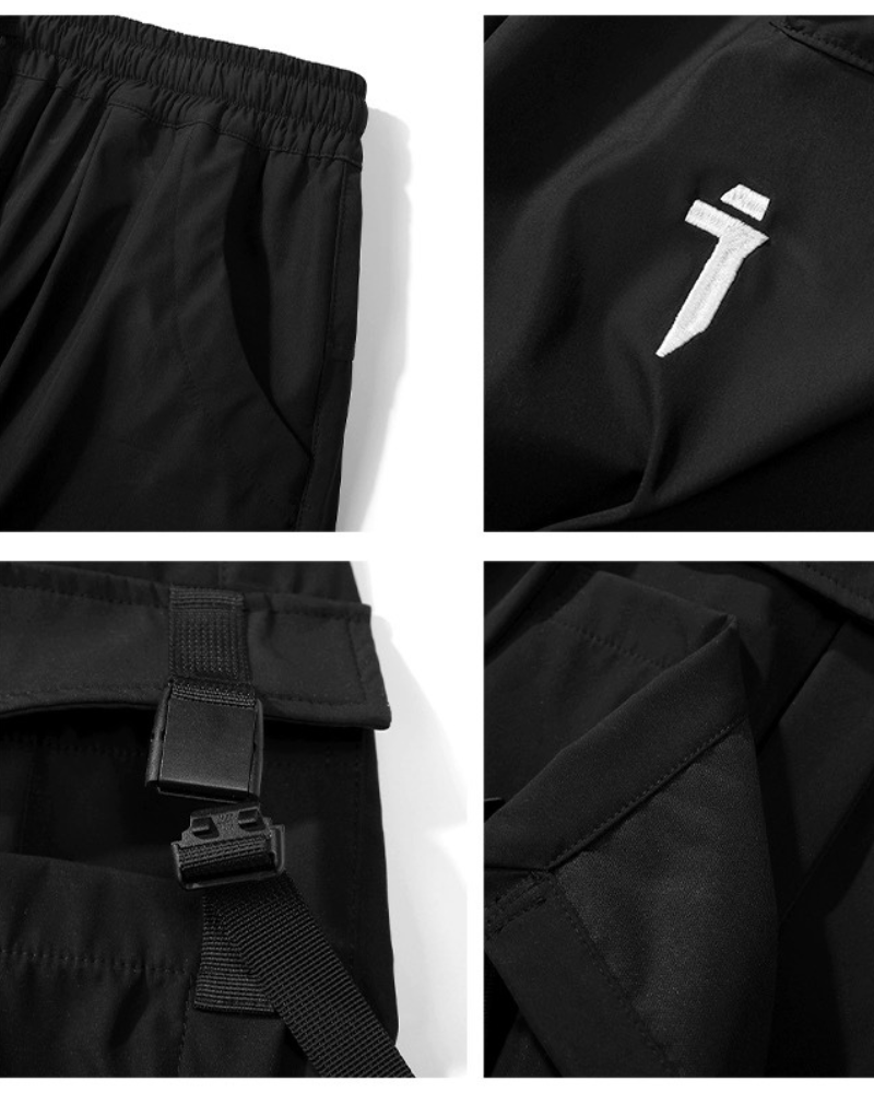 Stylish Black Ankle Cargoes