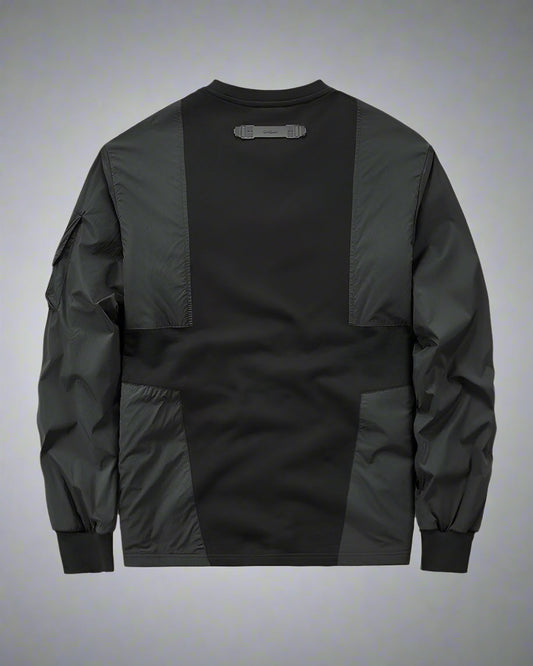 Dynamic Patchwork Tech Hoodie