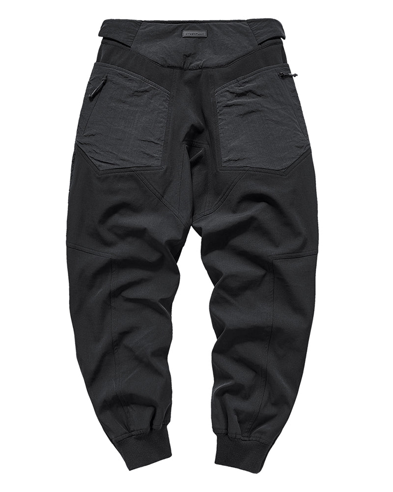 Dynamic Patchwork Tech Pants