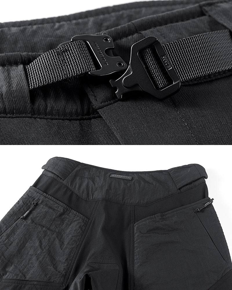 Dynamic Patchwork Tech Pants