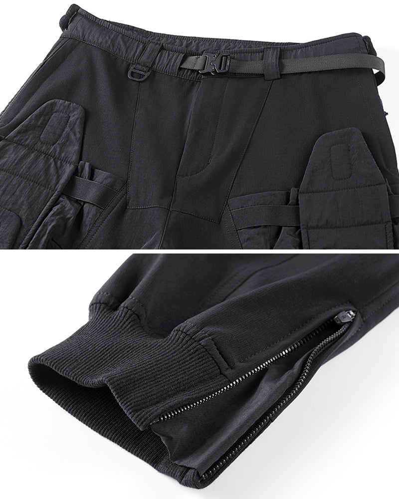 Dynamic Patchwork Tech Pants