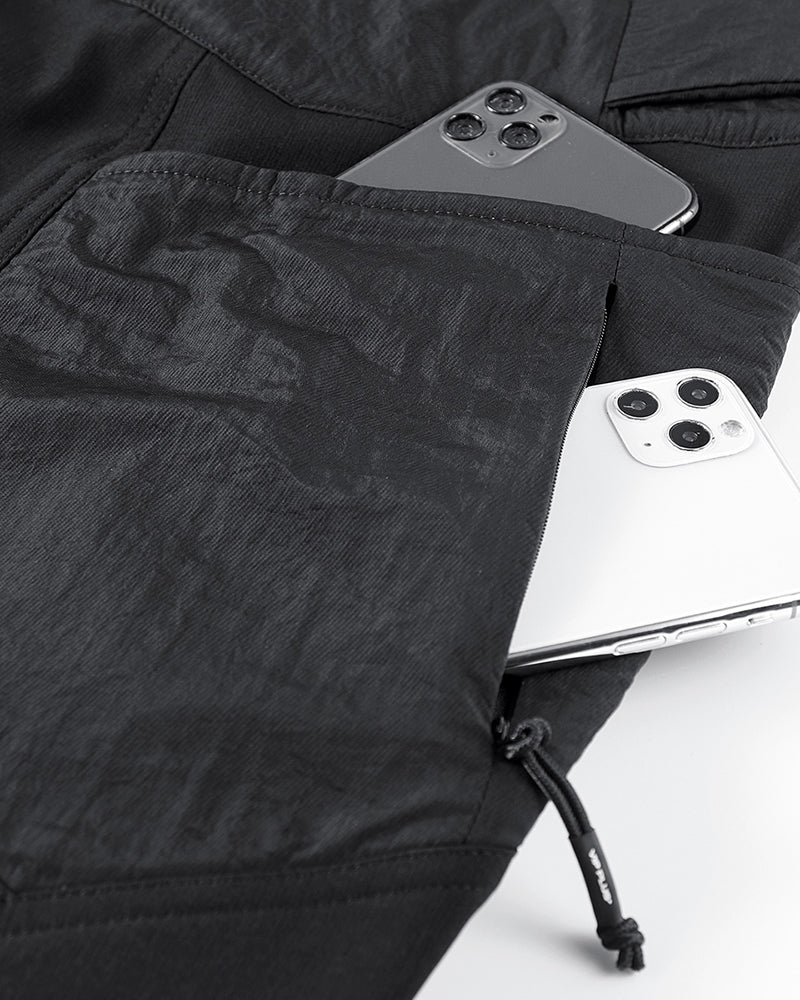 Dynamic Patchwork Tech Pants