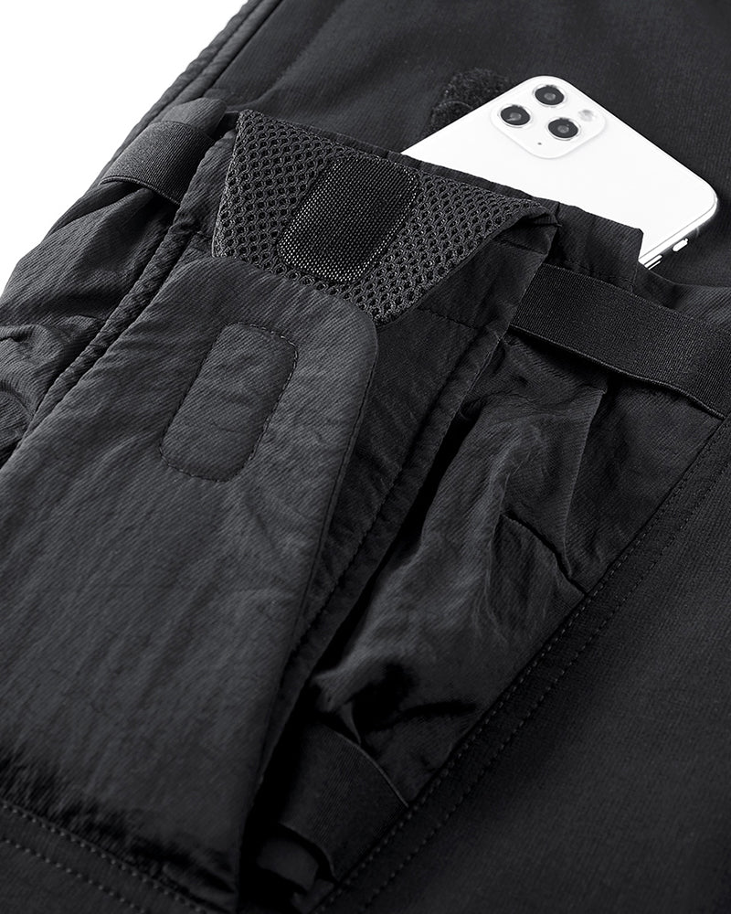Dynamic Patchwork Tech Pants