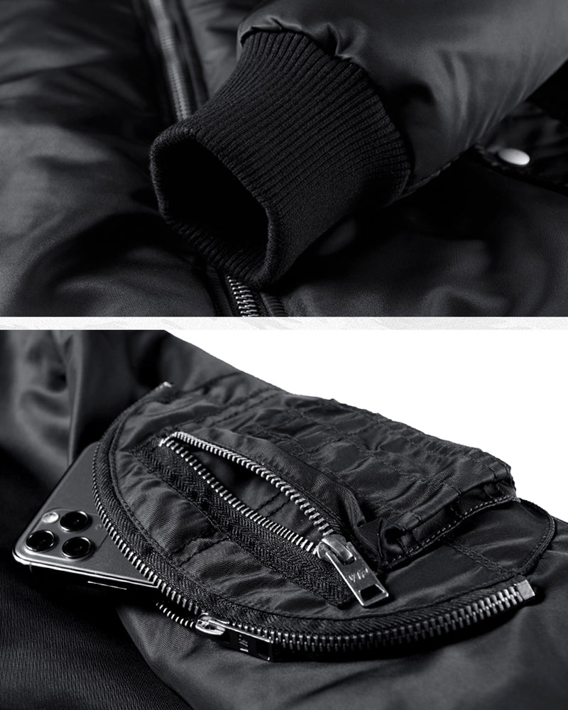 Cozy Winter Bomber Jacket