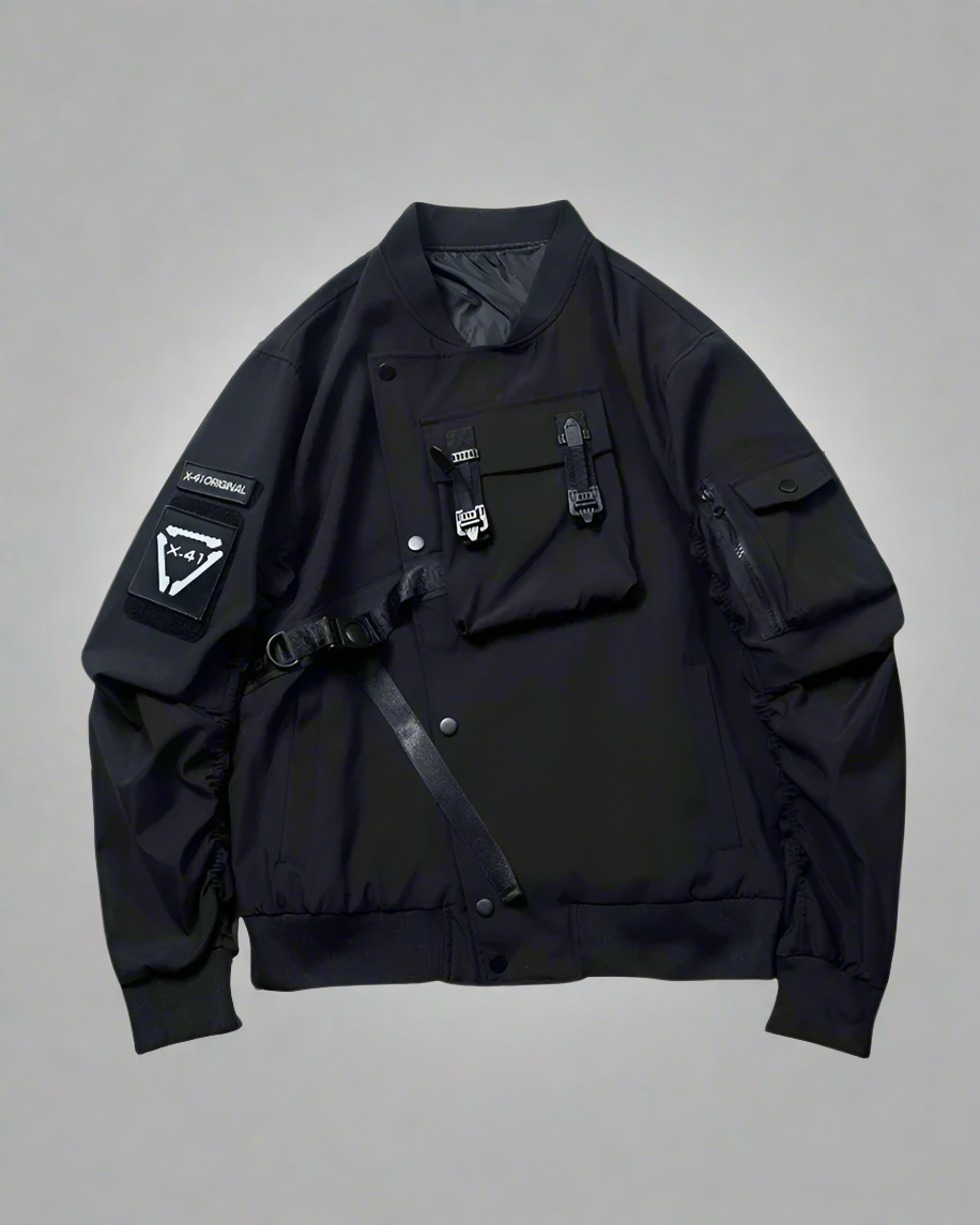 Sleek Space-Ready Bomber Jacket