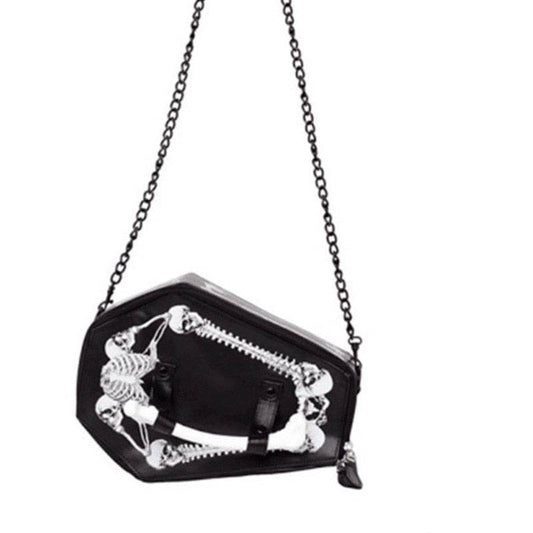 Gothic Style Coffin Bag