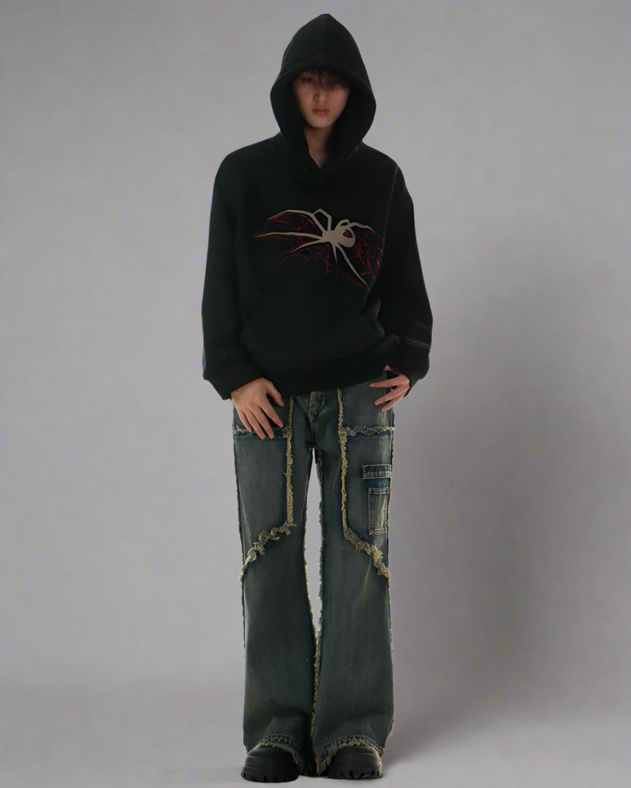 Urban Web Graphic Hoodie