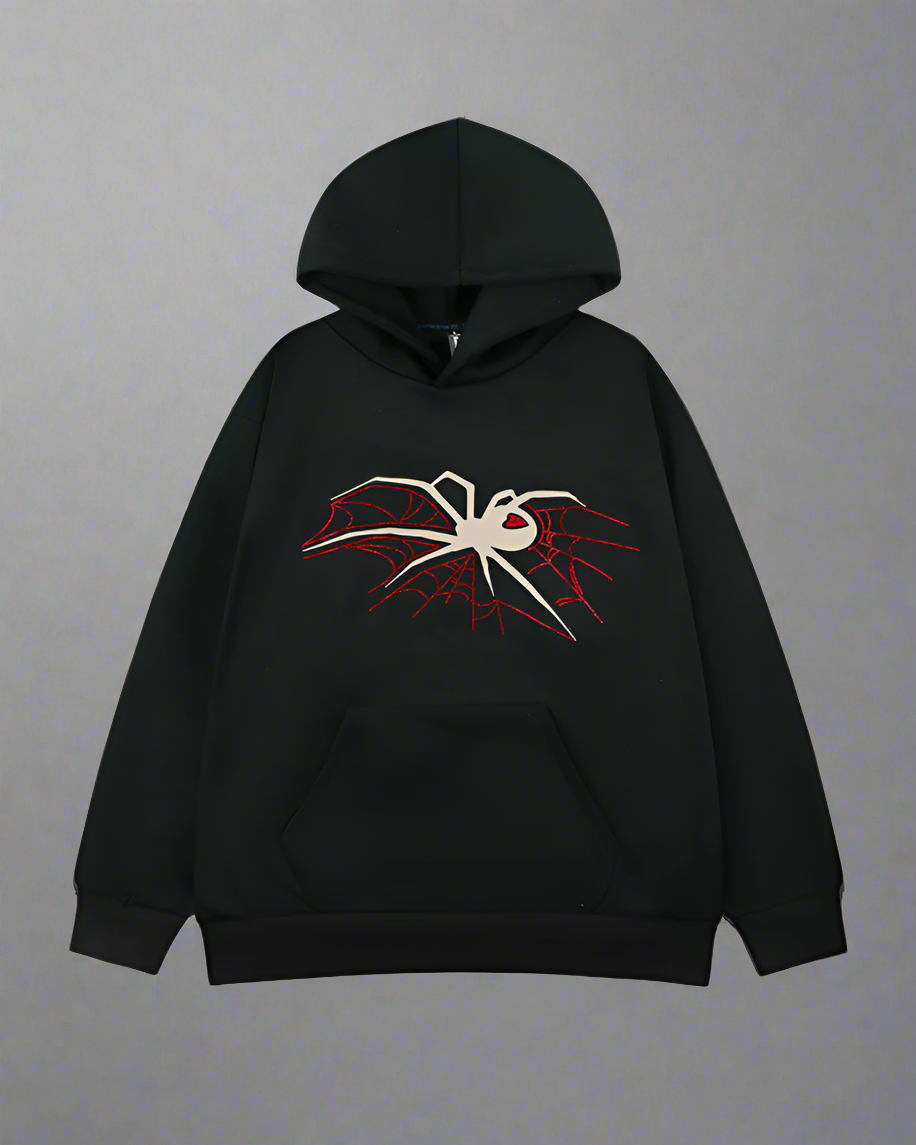 Urban Web Graphic Hoodie