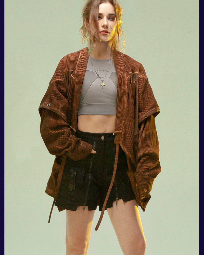 Futuristic Ninja Kimono Jacket