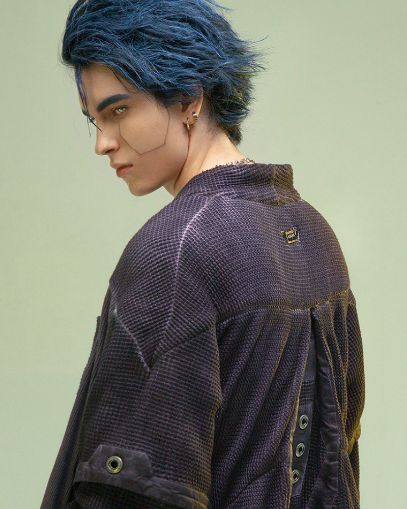 Futuristic Ninja Kimono Jacket