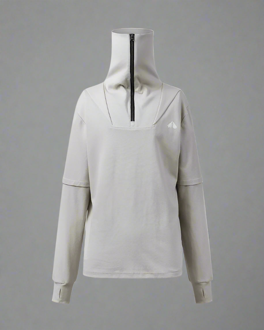 All-Weather High Neck Hoodie