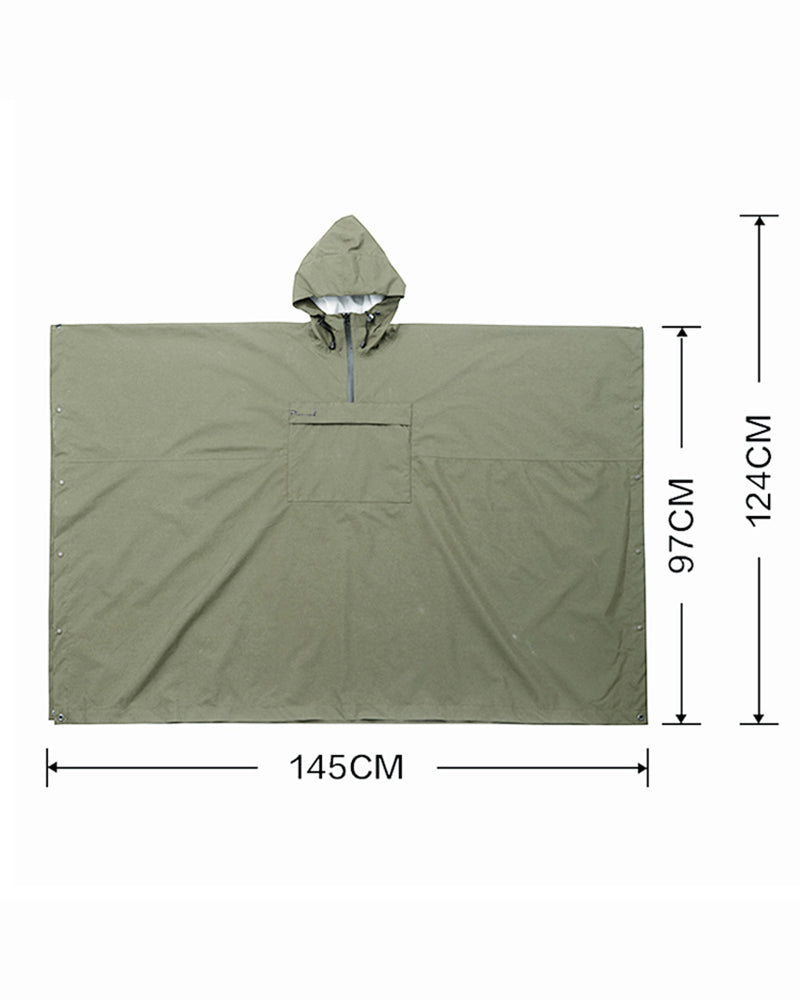 All-Weather 3L Rain Poncho