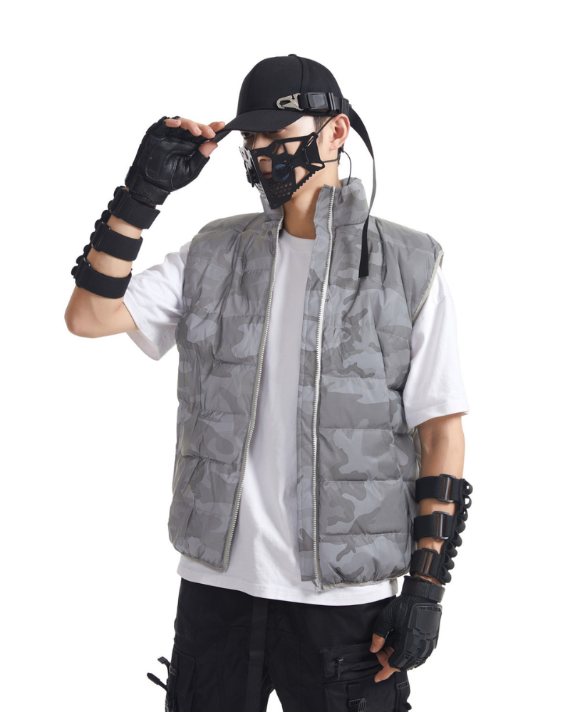 Stealthy Reflective Winter Vest