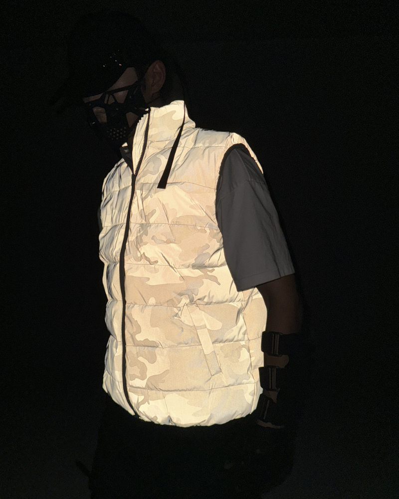 Stealthy Reflective Winter Vest