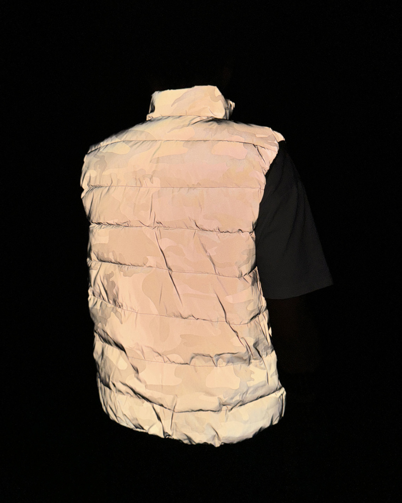 Stealthy Reflective Winter Vest