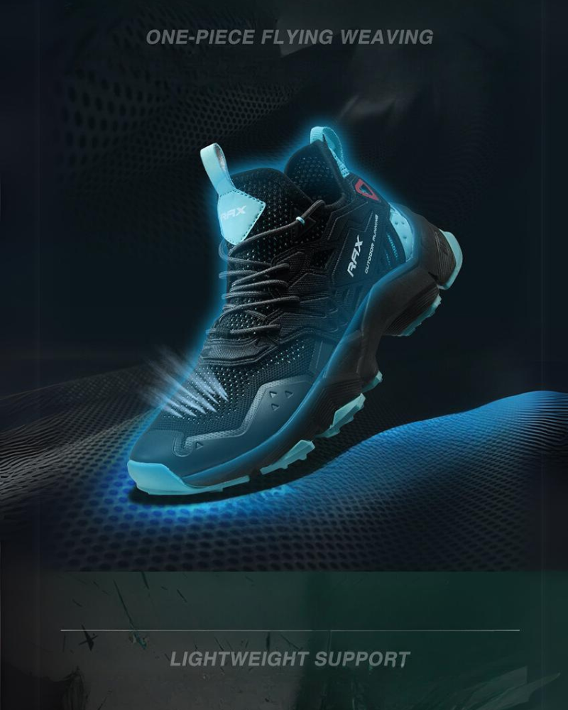 Trail-Ready Woven Hiking Shoes