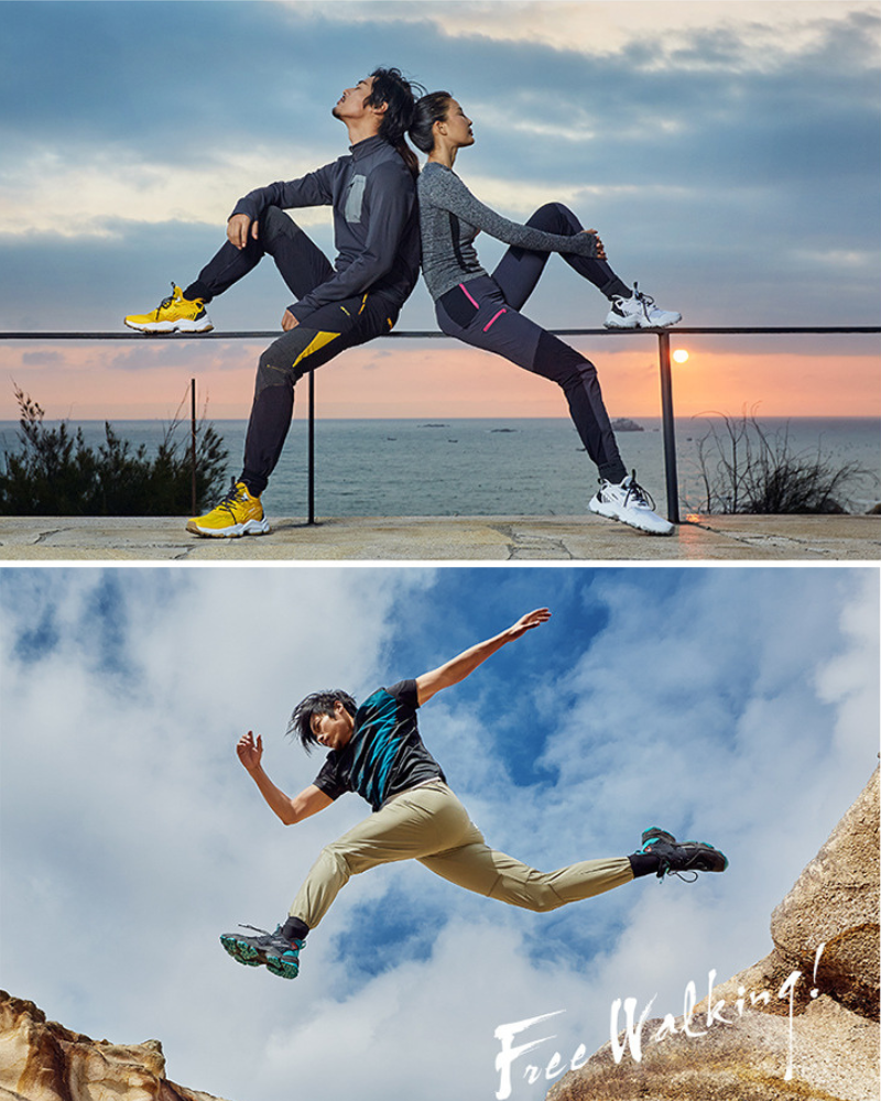 Trail-Ready Woven Hiking Shoes