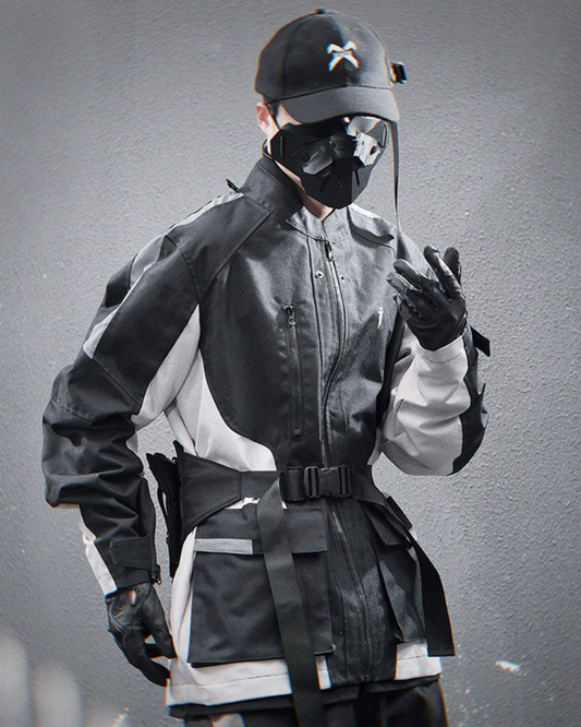 Boldly Stitched Outdoor Jacket