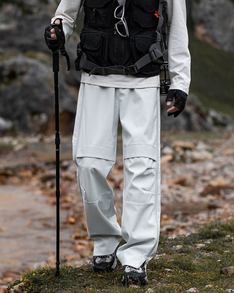 Adaptable Hiking Pants with Zipper