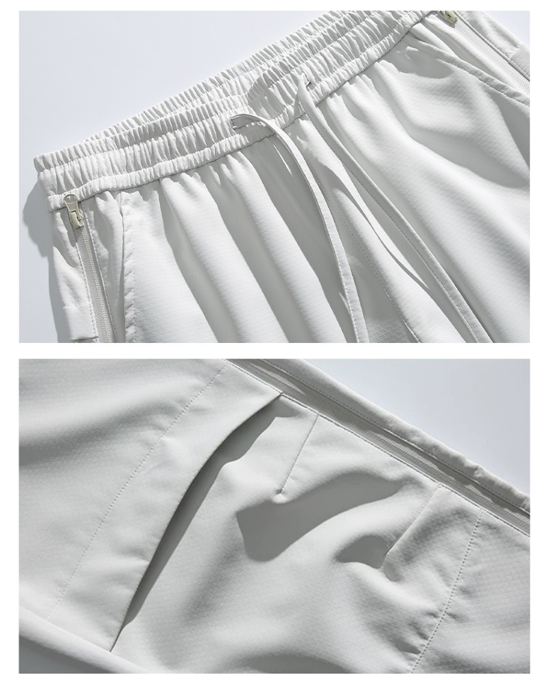 Adaptable Hiking Pants with Zipper