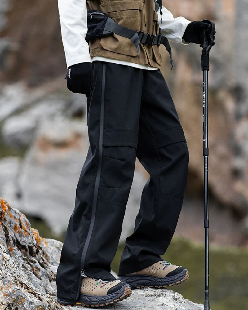 Adaptable Hiking Pants with Zipper