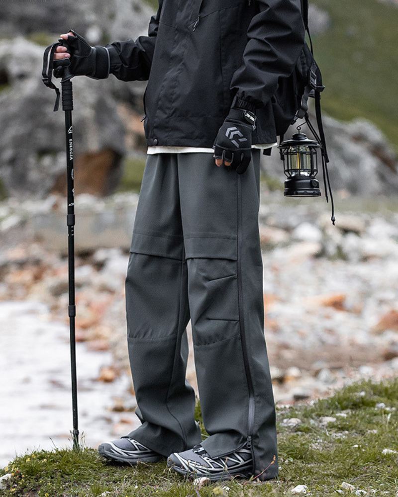 Adaptable Hiking Pants with Zipper
