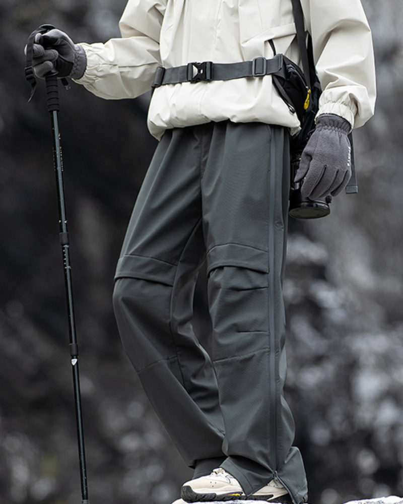 Adaptable Hiking Pants with Zipper