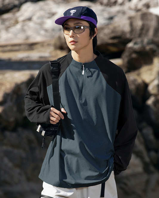 Quick-Dry Long Sleeve Workout Top