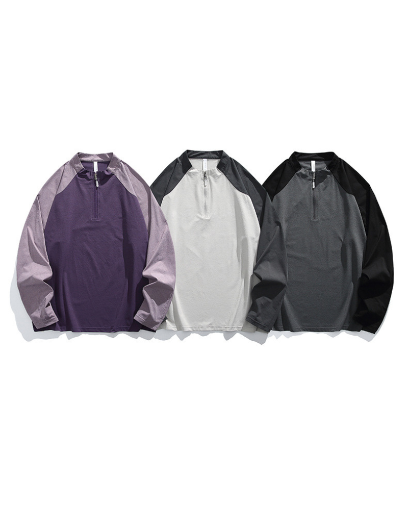 Quick-Dry Long Sleeve Workout Top