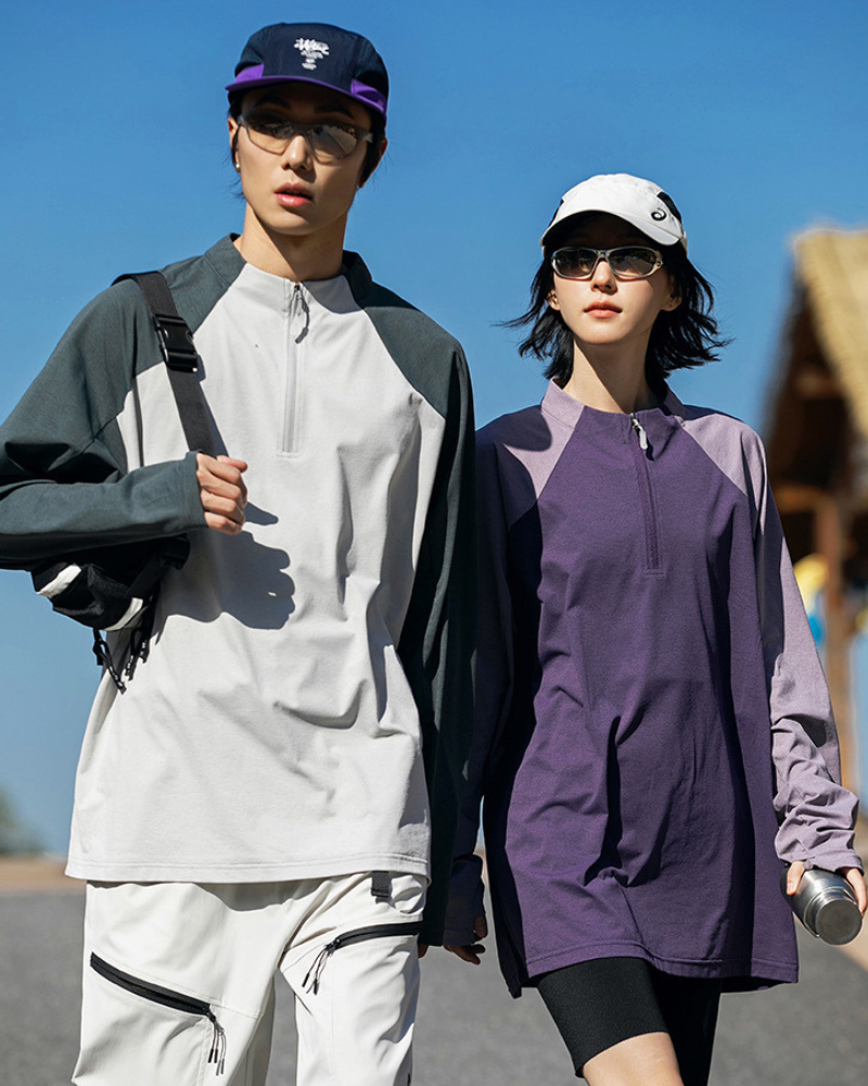 Quick-Dry Long Sleeve Workout Top