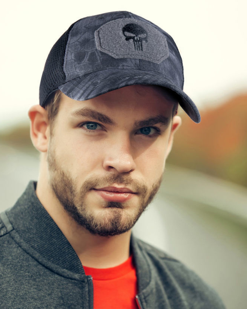 Skull Pattern Tactical Hat