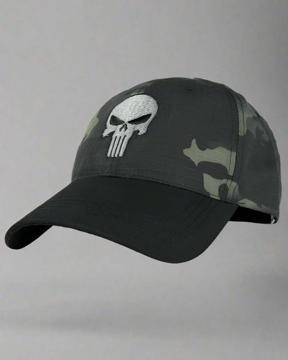 Skull Pattern Tactical Hat