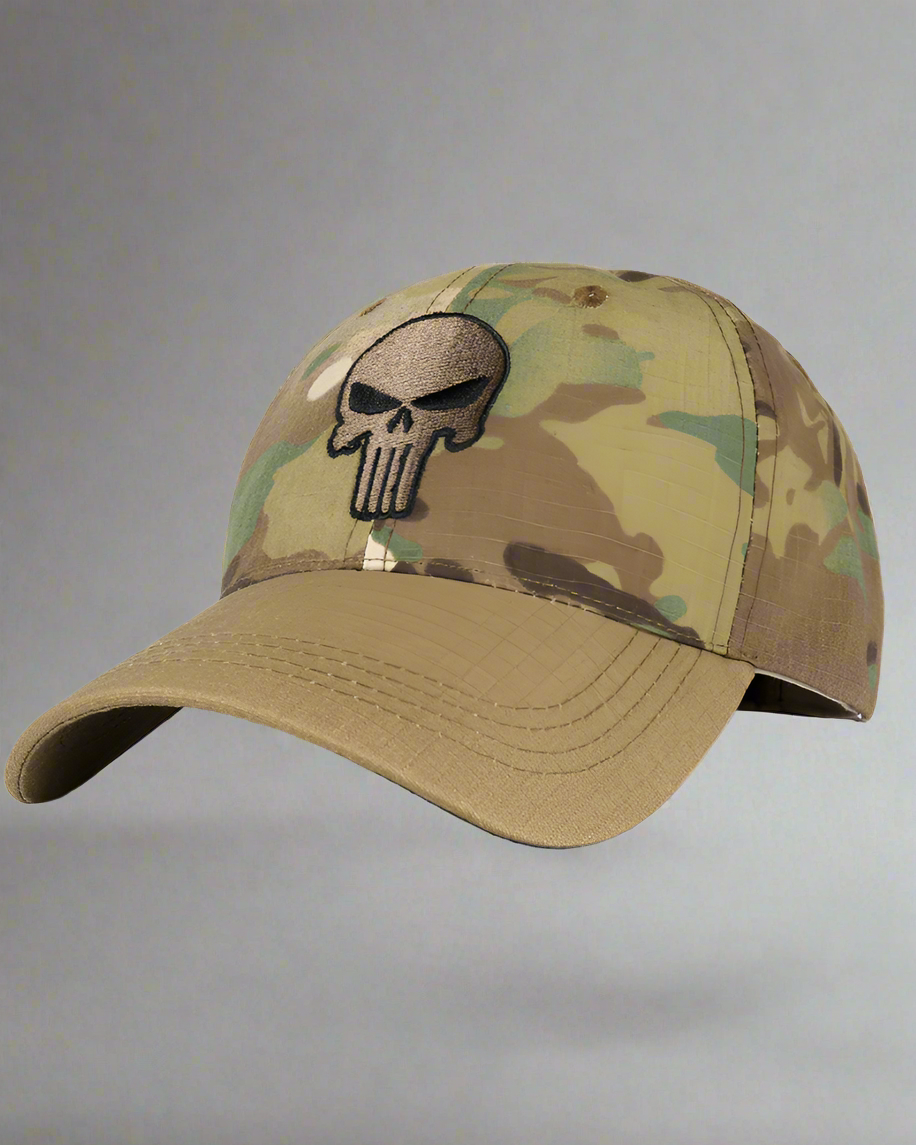 Skull Pattern Tactical Hat